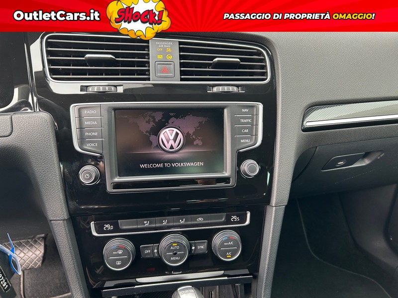 Volkswagen Golf 5p 1.6 tdi (btdi) highline 110cv dsg