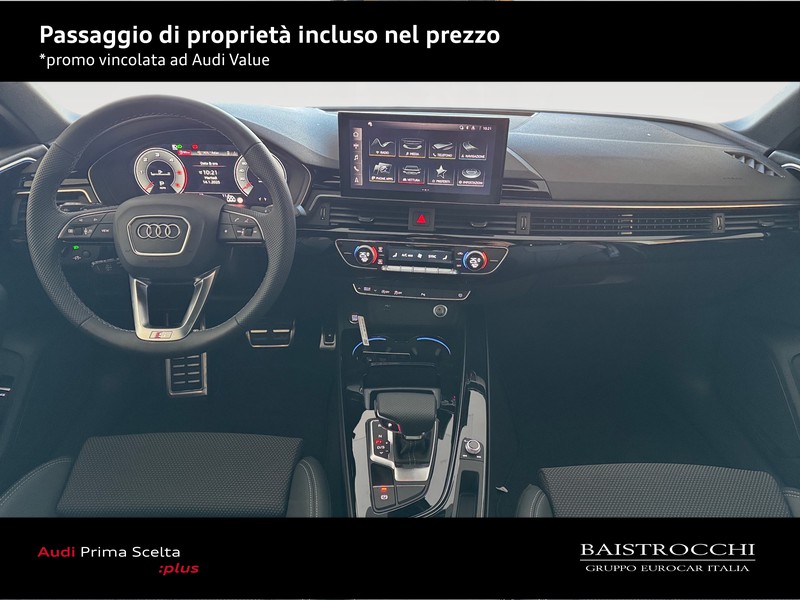 Audi A4 35 2.0 tdi mhev s line edition 163cv s-tronic