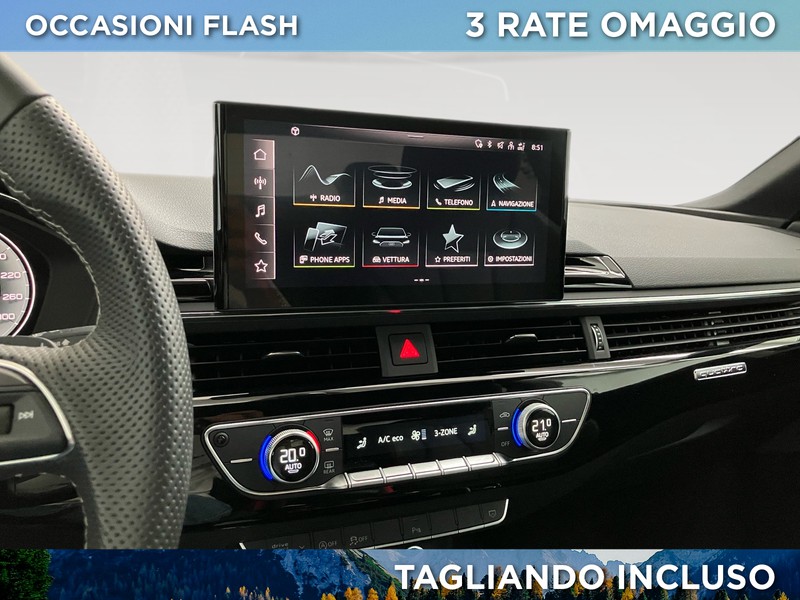 Audi A5 Coupé 40 2.0 tfsi mhev s line edition quattro 204cv s-tronic