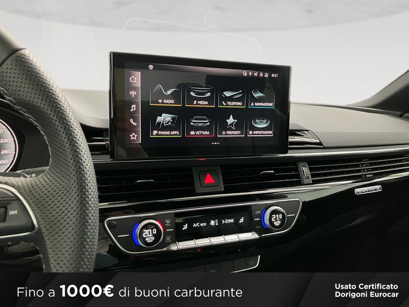 Audi A5 Coupé 40 2.0 tfsi mhev s line edition quattro 204cv s-tronic