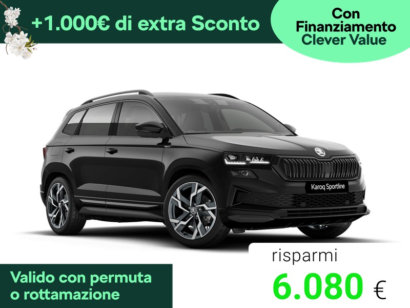 Skoda Karoq 1.5 tsi sportline dsg