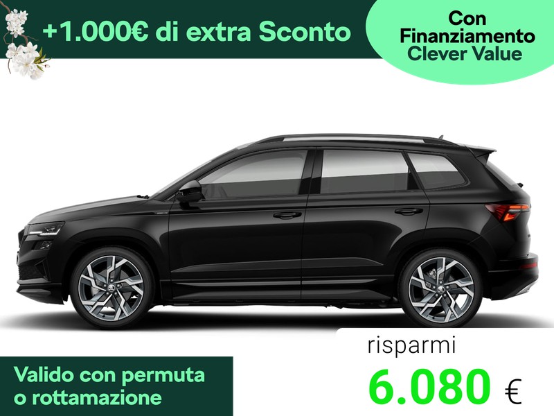Skoda Karoq 1.5 tsi sportline dsg