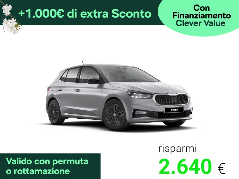 Skoda Fabia 1.0 tsi evo style 95cv