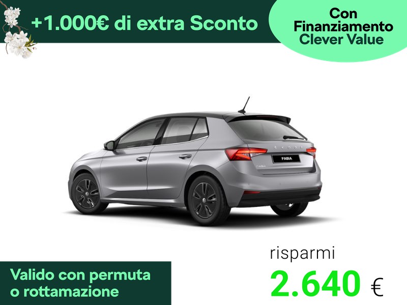 Skoda Fabia 1.0 tsi evo style 95cv