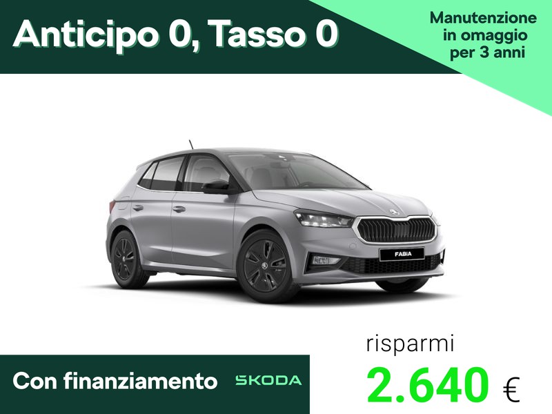 Skoda Fabia 1.0 tsi evo style 95cv