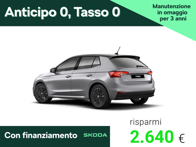 Skoda Fabia 1.0 tsi evo style 95cv
