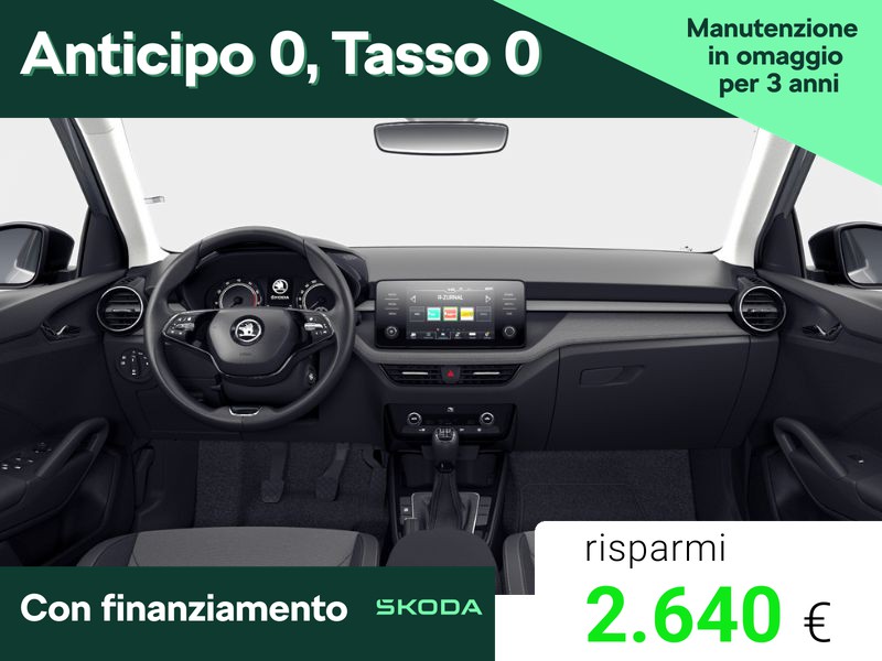 Skoda Fabia 1.0 tsi evo style 95cv
