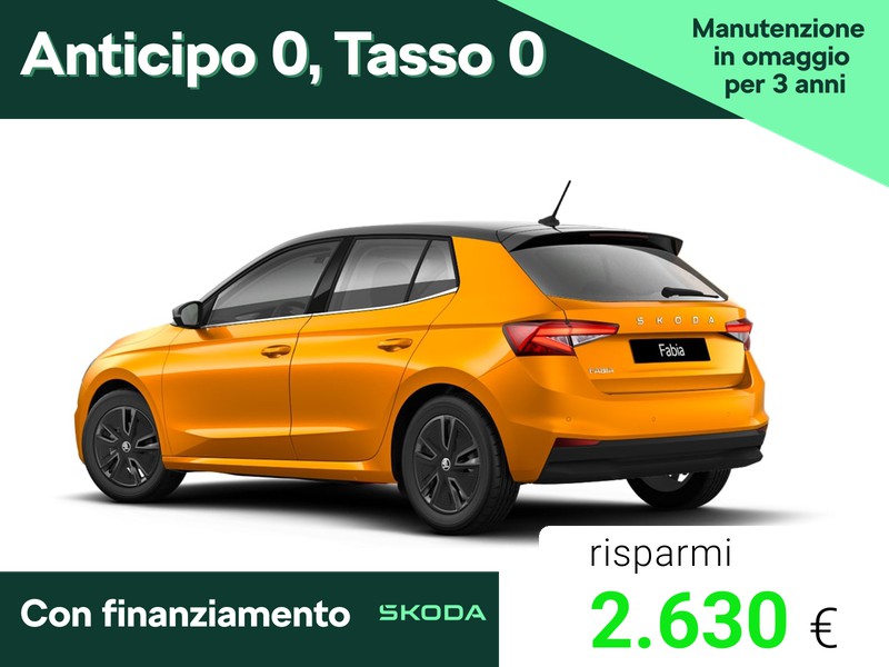 Skoda Fabia 1.0 tsi evo style 95cv