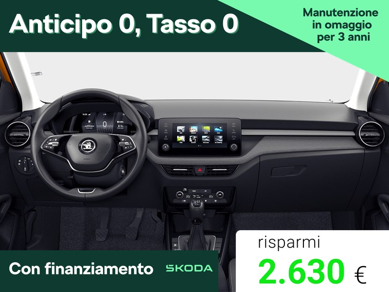 Skoda Fabia 1.0 tsi evo style 95cv