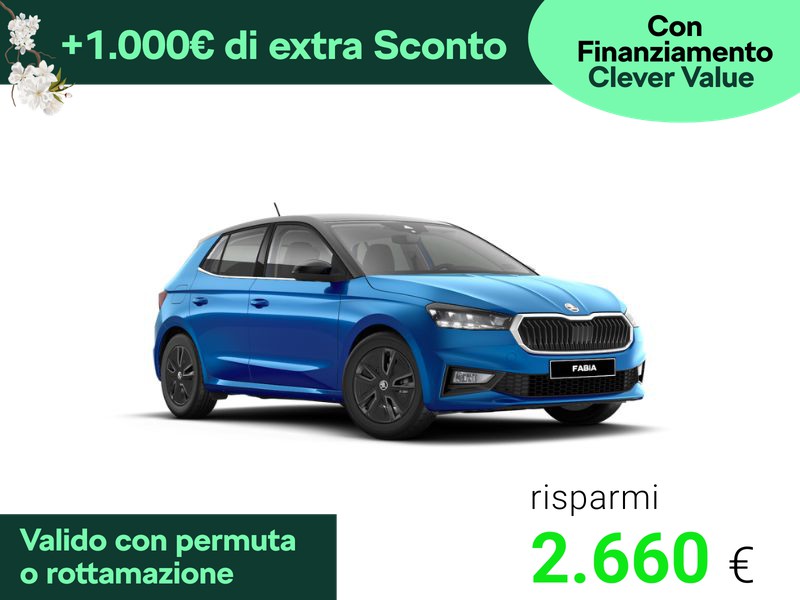 Skoda Fabia 1.0 tsi evo style 95cv