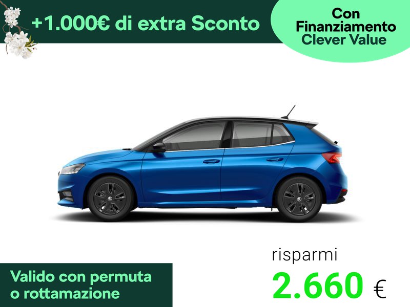 Skoda Fabia 1.0 tsi evo style 95cv