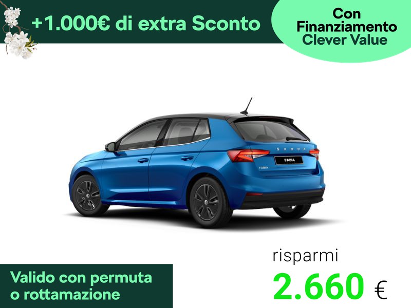 Skoda Fabia 1.0 tsi evo style 95cv