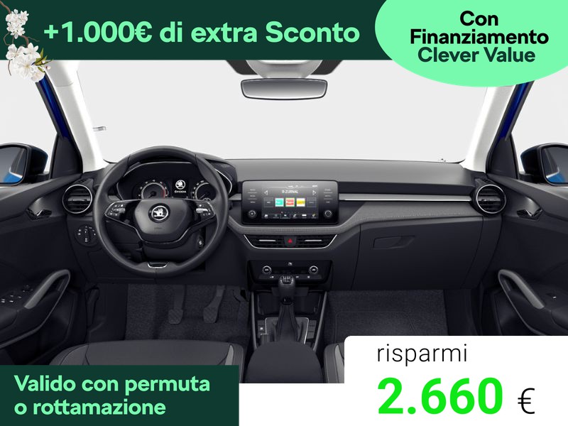 Skoda Fabia 1.0 tsi evo style 95cv