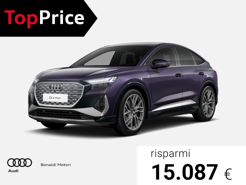 Audi Q4 e-tron sportback e-tron 45 s line edition