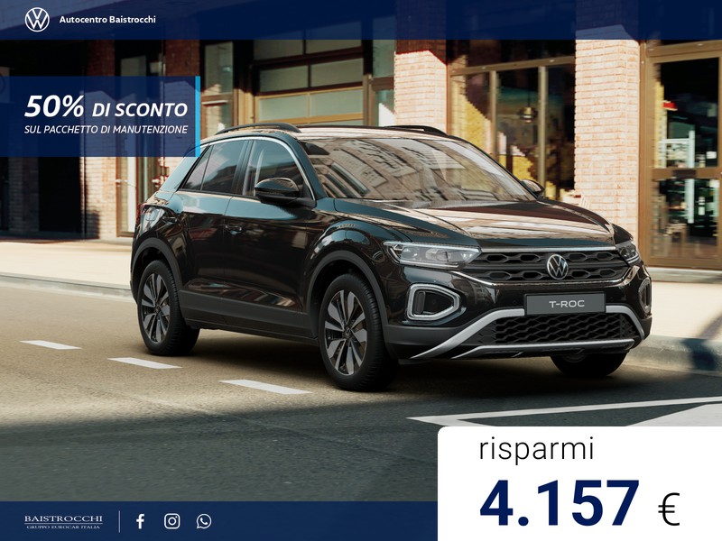 Volkswagen T-Roc Edition Plus 1.0 TSI 115 CV