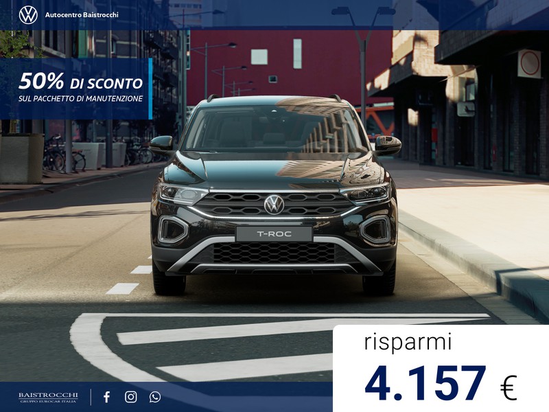 Volkswagen T-Roc Edition Plus 1.0 TSI 115 CV