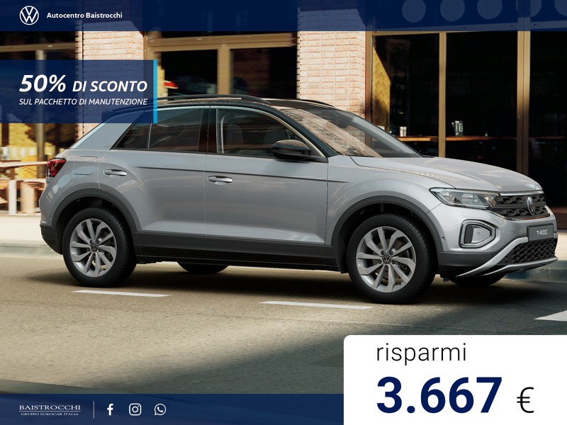 Volkswagen T-Roc Edition Plus 1.0 TSI 115 CV