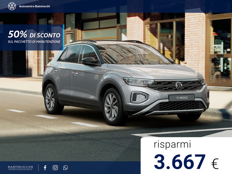Volkswagen T-Roc Edition Plus 1.0 TSI 115 CV