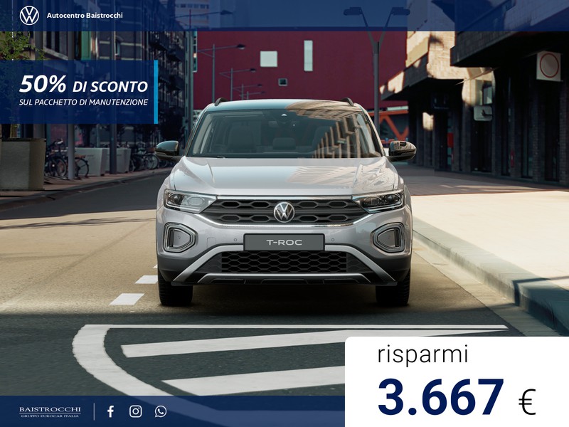 Volkswagen T-Roc Edition Plus 1.0 TSI 115 CV