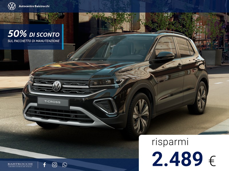 Volkswagen T-Cross Edition Plus 1.0 TSI 115 CV DSG