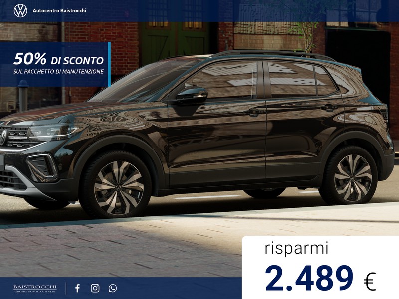 Volkswagen T-Cross Edition Plus 1.0 TSI 115 CV DSG