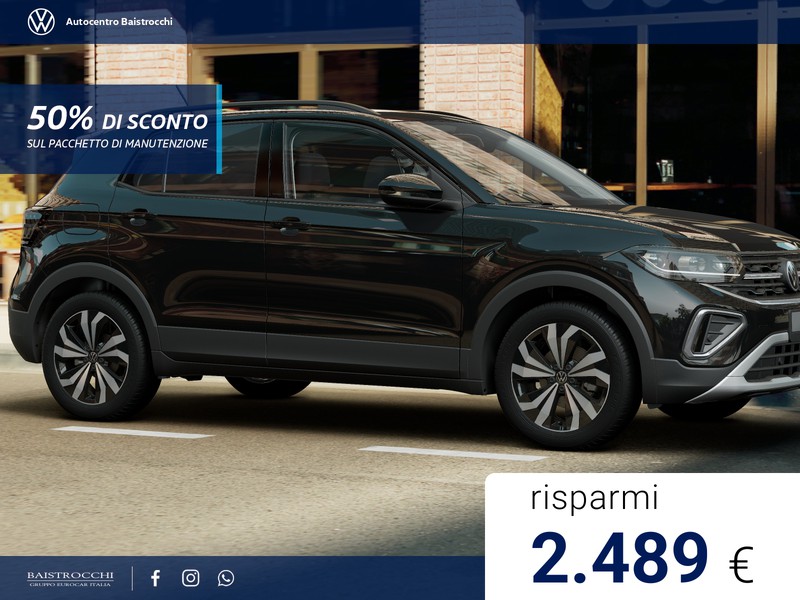 Volkswagen T-Cross Edition Plus 1.0 TSI 115 CV DSG