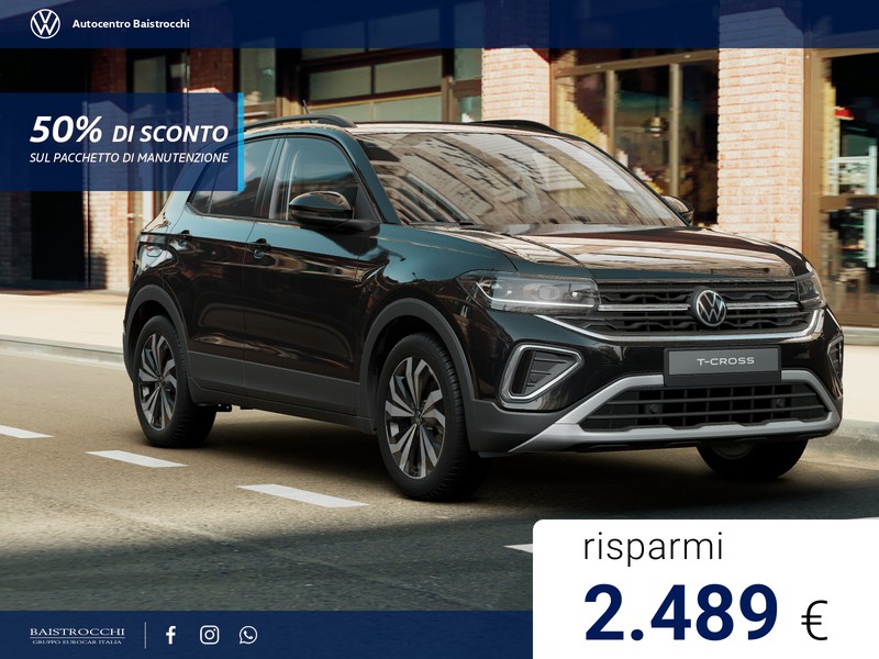 Volkswagen T-Cross Edition Plus 1.0 TSI 115 CV DSG