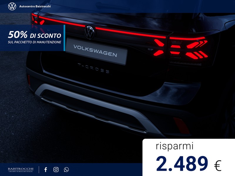 Volkswagen T-Cross Edition Plus 1.0 TSI 115 CV DSG