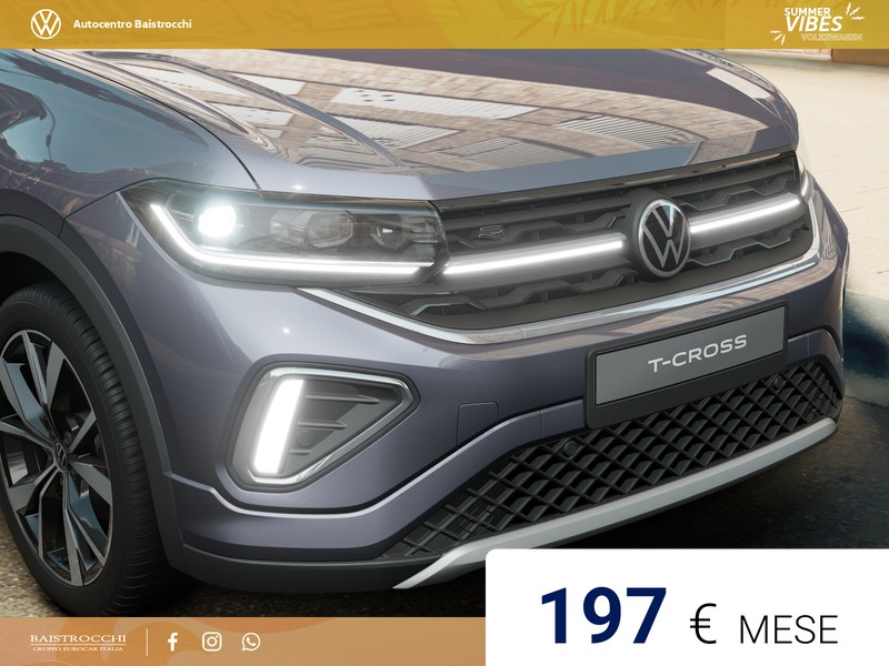 Volkswagen T-Cross R-Line Plus 1.0 TSI 115 CV