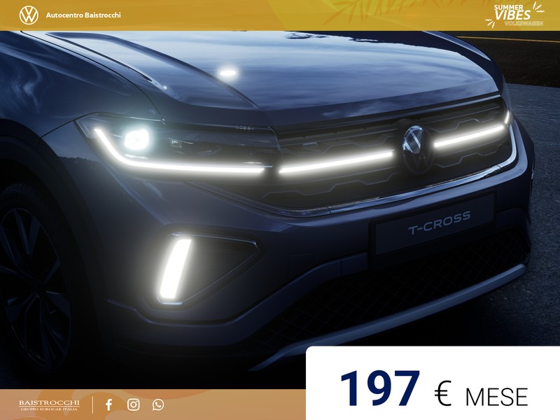 Volkswagen T-Cross R-Line Plus 1.0 TSI 115 CV