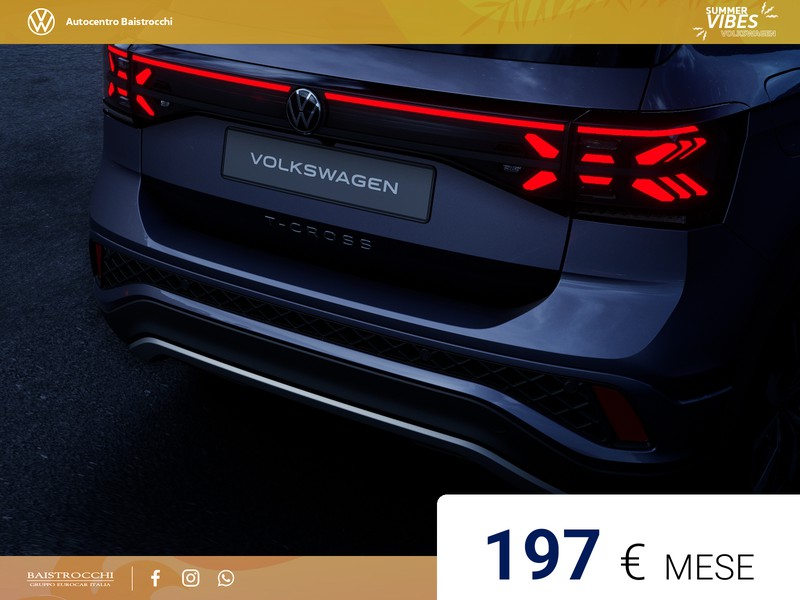 Volkswagen T-Cross R-Line Plus 1.0 TSI 115 CV