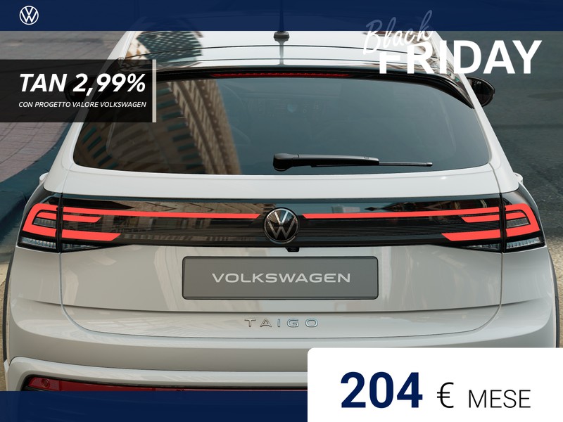 Volkswagen Taigo R-Line Plus 1.0 TSI 115 CV DSG