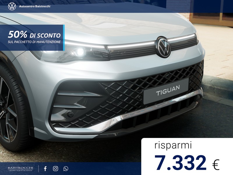 Volkswagen Tiguan eHybrid R-Line Plus 1.5 TSI 204 CV DSG