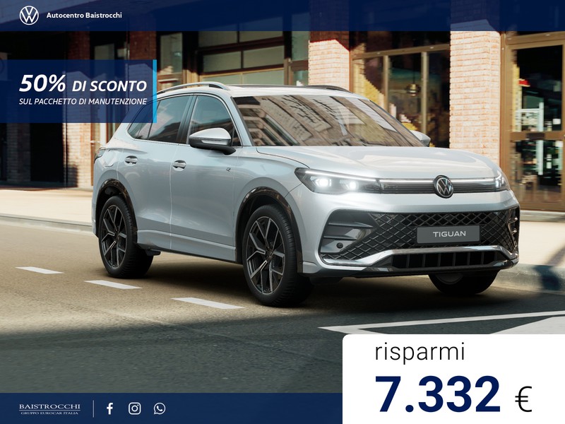 Volkswagen Tiguan eHybrid R-Line Plus 1.5 TSI 204 CV DSG