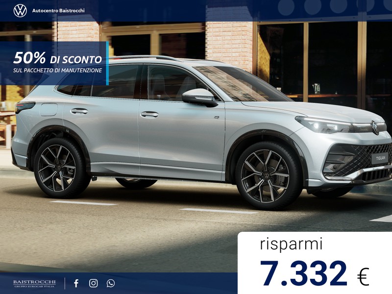 Volkswagen Tiguan eHybrid R-Line Plus 1.5 TSI 204 CV DSG