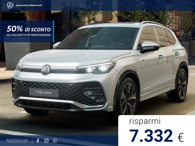 Volkswagen Tiguan eHybrid R-Line Plus 1.5 TSI 204 CV DSG