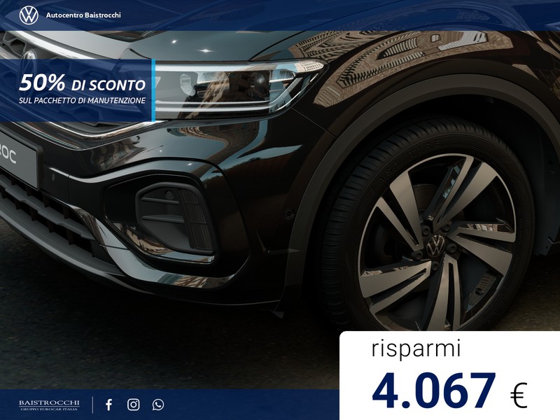 Volkswagen T-Roc 1.0 tsi r-line plus 115cv