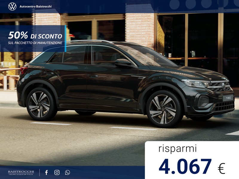 Volkswagen T-Roc 1.0 tsi r-line plus 115cv
