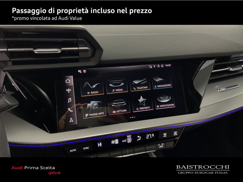 Audi A3 sportback 35 2.0 tdi s line edition s-tronic