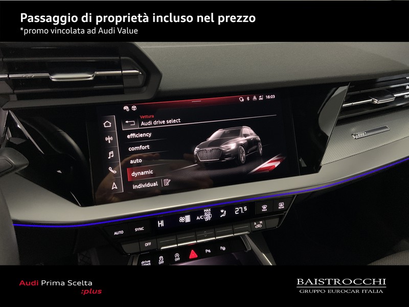 Audi A3 sportback 35 2.0 tdi s line edition s-tronic