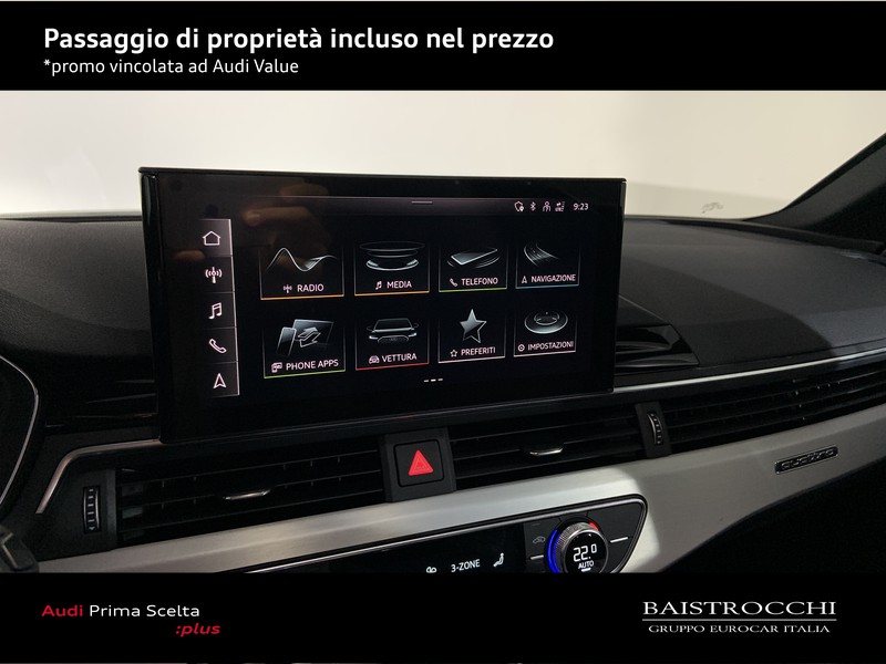 Audi A4 avant 40 2.0 tdi mhev s line edition quattro 204cv s-tronic