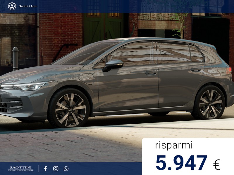 Volkswagen Golf eHybrid Edition Plus 1.5 TSI 204 CV DSG
