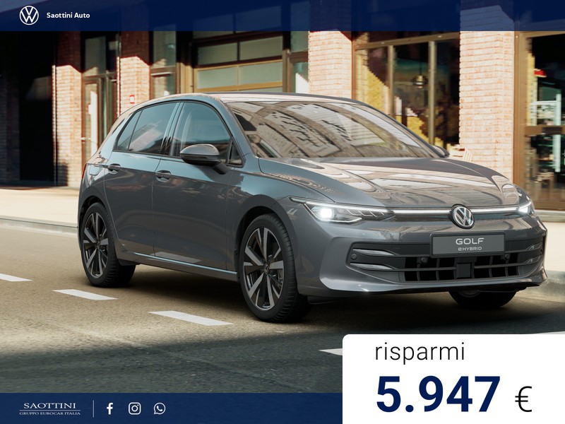 Volkswagen Golf eHybrid Edition Plus 1.5 TSI 204 CV DSG
