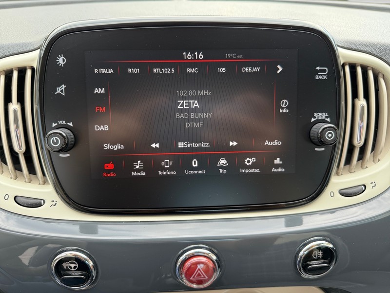Fiat 500 1.2 lounge 69cv my20