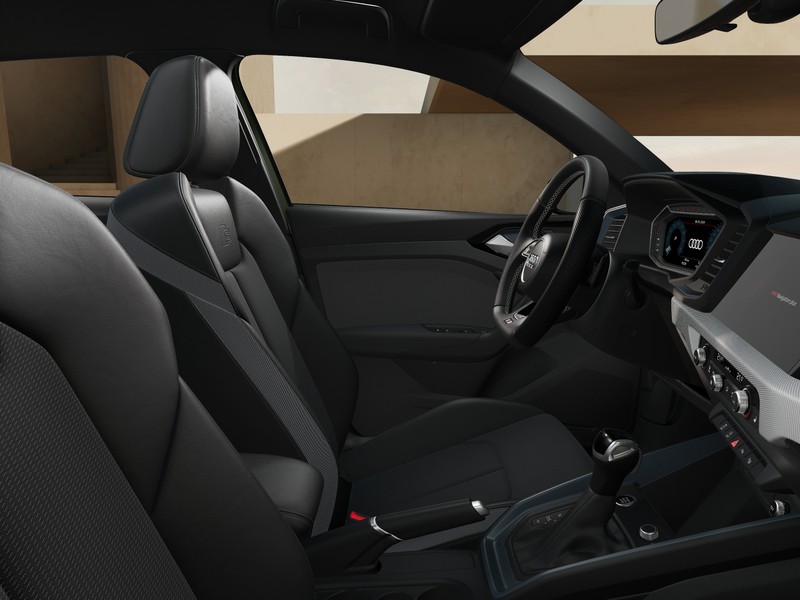 Audi A1 sportback 30 1.0 tfsi identity black 116cv s-tronic