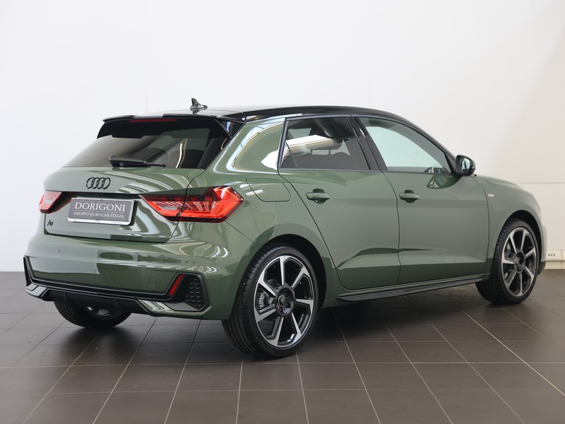 Audi A1 sportback 30 1.0 tfsi identity black 116cv s-tronic