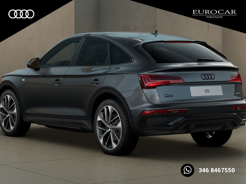 Audi Q5 sportback 40 2.0 tdi mhev 12v identity black quattro s-tronic