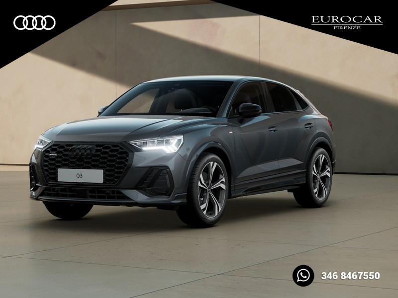 Audi Q3 sportback 40 2.0 tdi identity black quattro 193cv s-tronic