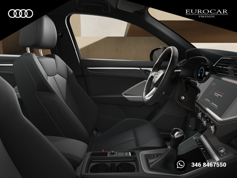 Audi Q3 sportback 40 2.0 tdi identity black quattro 193cv s-tronic