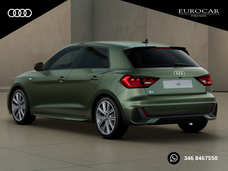 Audi A1 sportback 30 1.0 tfsi s line edition 116cv s-tronic